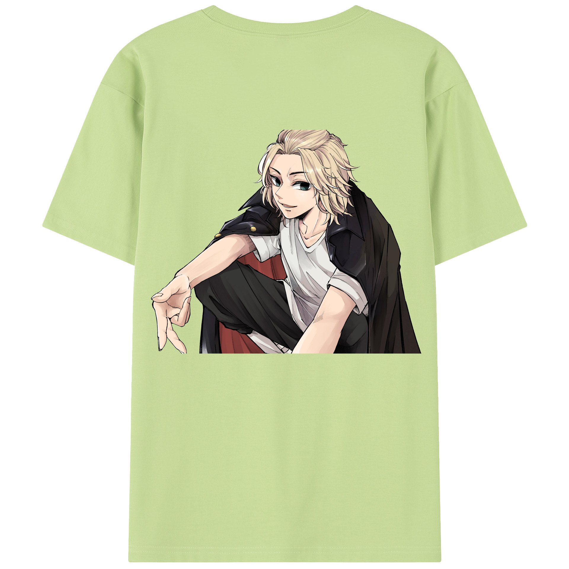（画像用） 東京リベンジャーズ Tokyo Revengers 綿100％半袖Tシャツ（背面プリント）